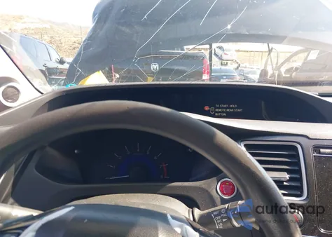 2015 Honda Civic Ex из США, поврежденный, VIN 19XFB2F89FE266694